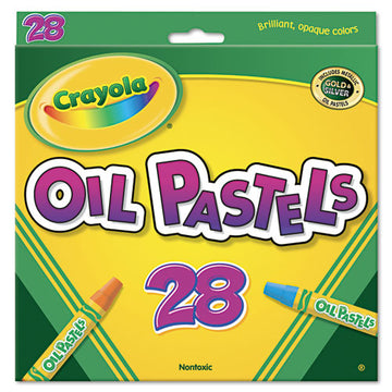 Crayola® Oil Pastels, 28 Assorted Colors, 28-pack freeshipping - TVN Wholesale